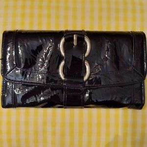 EUC Vintage Black Patent Wallet